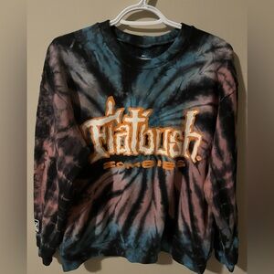 Flatbush Zombies Sweatshirt Tie Dyed Cotton Small